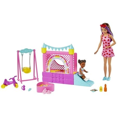 Barbi̇e Bebek Bakicisi Skipper Oyun Evi̇ Seti̇ Hhb67