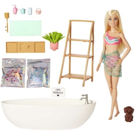 Barbie Wellness Barbie'nin Spa Günü Oyun Seti Hkt92