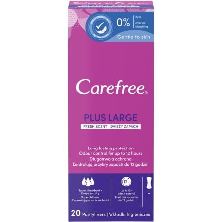 CAREFREE GÜNLÜK PED LARGE 20'Lİ