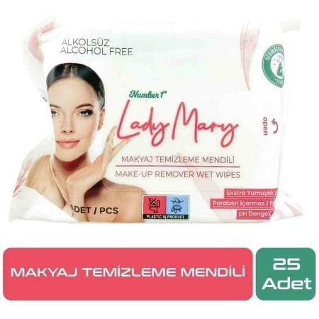 Lady Mary Makyaj Temi̇zleme Mendi̇li̇