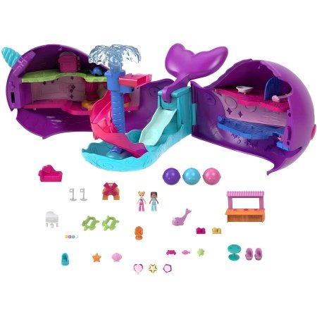 Polly Pocket - Sparkle Cove Adventure - Narval Macera Teknesi Hkv71