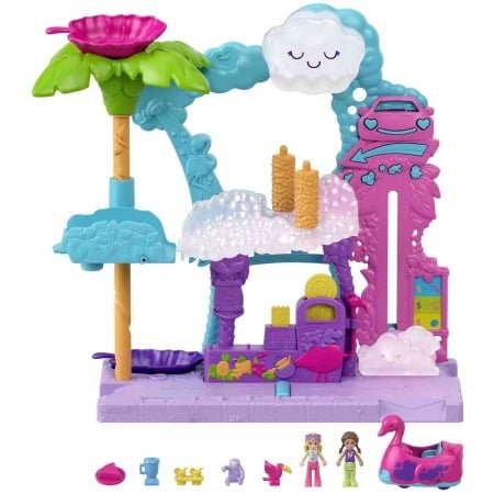 Polly Pocket Flami̇ngo Arabasi Su Eğlencesi̇ Seti̇ Hhj05