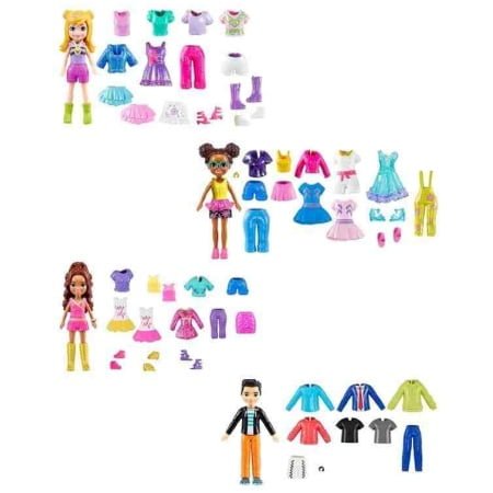 Polly Pocket Ve Arkadaşları Kombin Eğlencesi Oyun Seti Hkw10