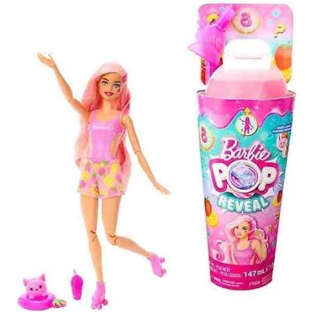 Barbie Pop Reveal Meyve Serisi Hnw40-hnw41 çilekli Limonata