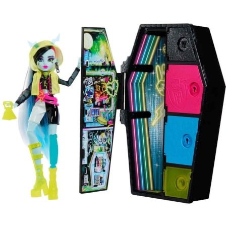 Monster High Neon Frights Bebekler HPD59 Frankie Stein