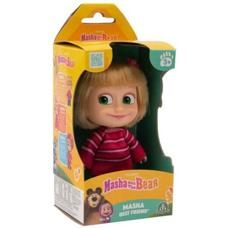 Masha & Koca Ayı - Masha Bebek 12 cm MHA26000